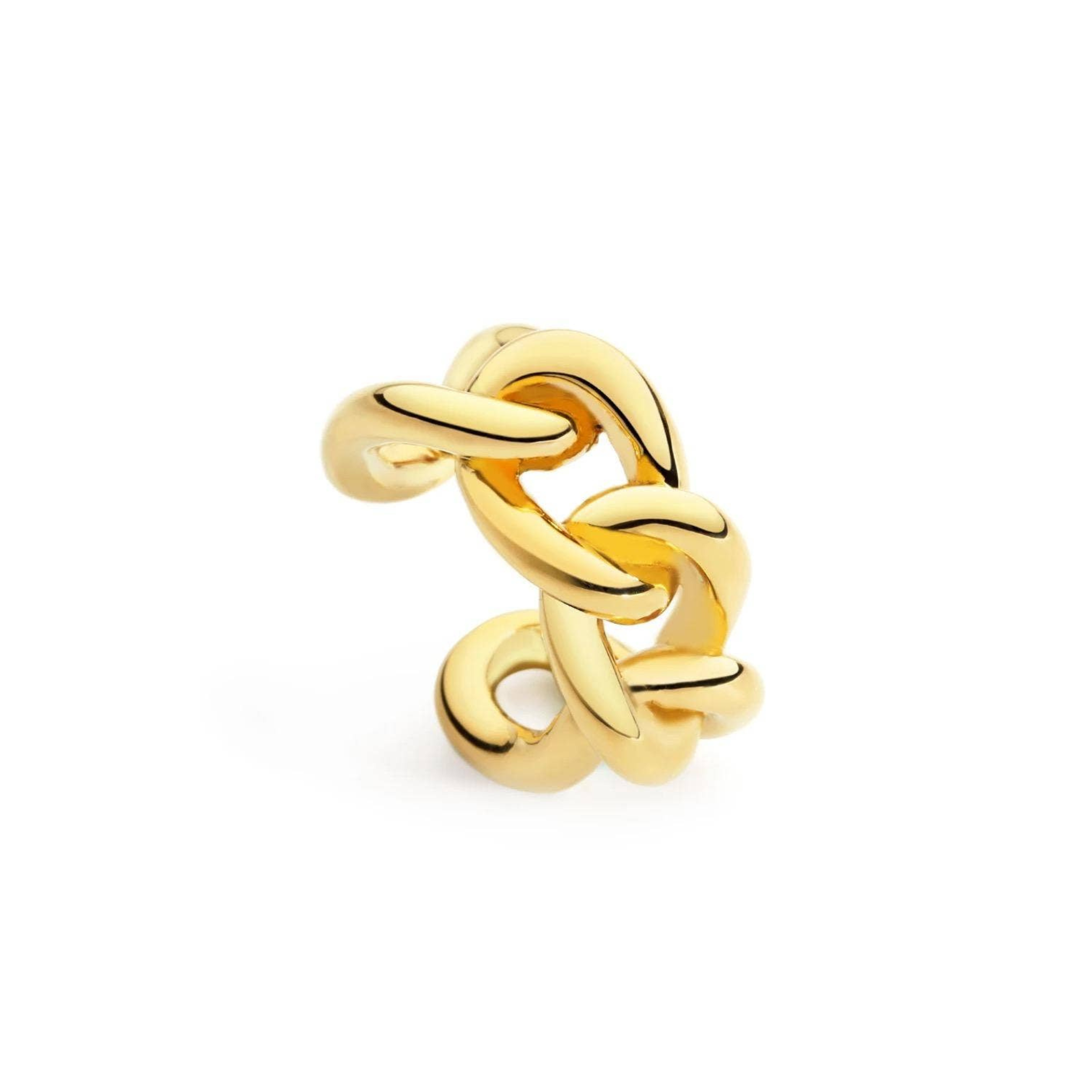 Mira Chain Ring - 18k Gold Plated