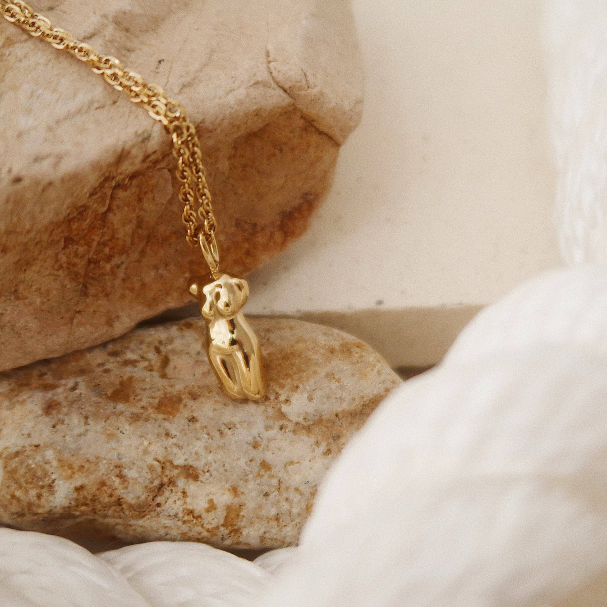 Female Body Pendant Necklace - 18K Gold Filled